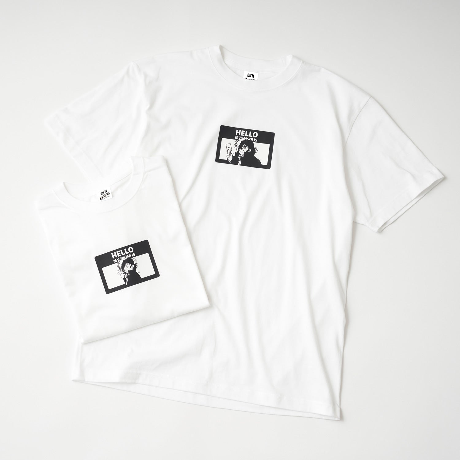 【予約商品】＜ARC＞HELLO MY NAME IS（B・J）Ⅰ　Tシャツ　WHITE【お届けは24年2月下旬より順次】