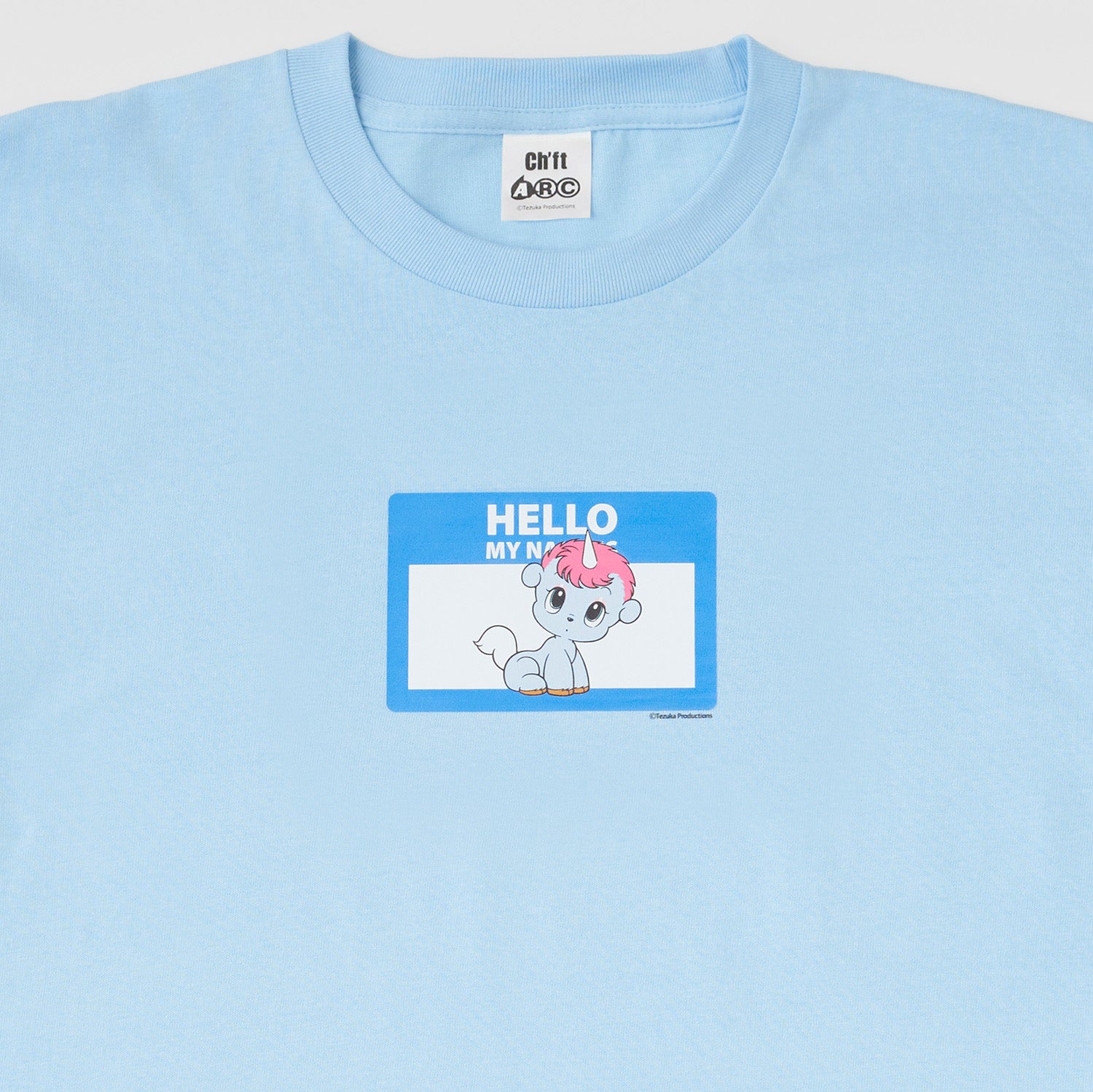 ＜ARC＞HELLO MY NAME IS（ユニコ）Ⅰ　Tシャツ　BLUE