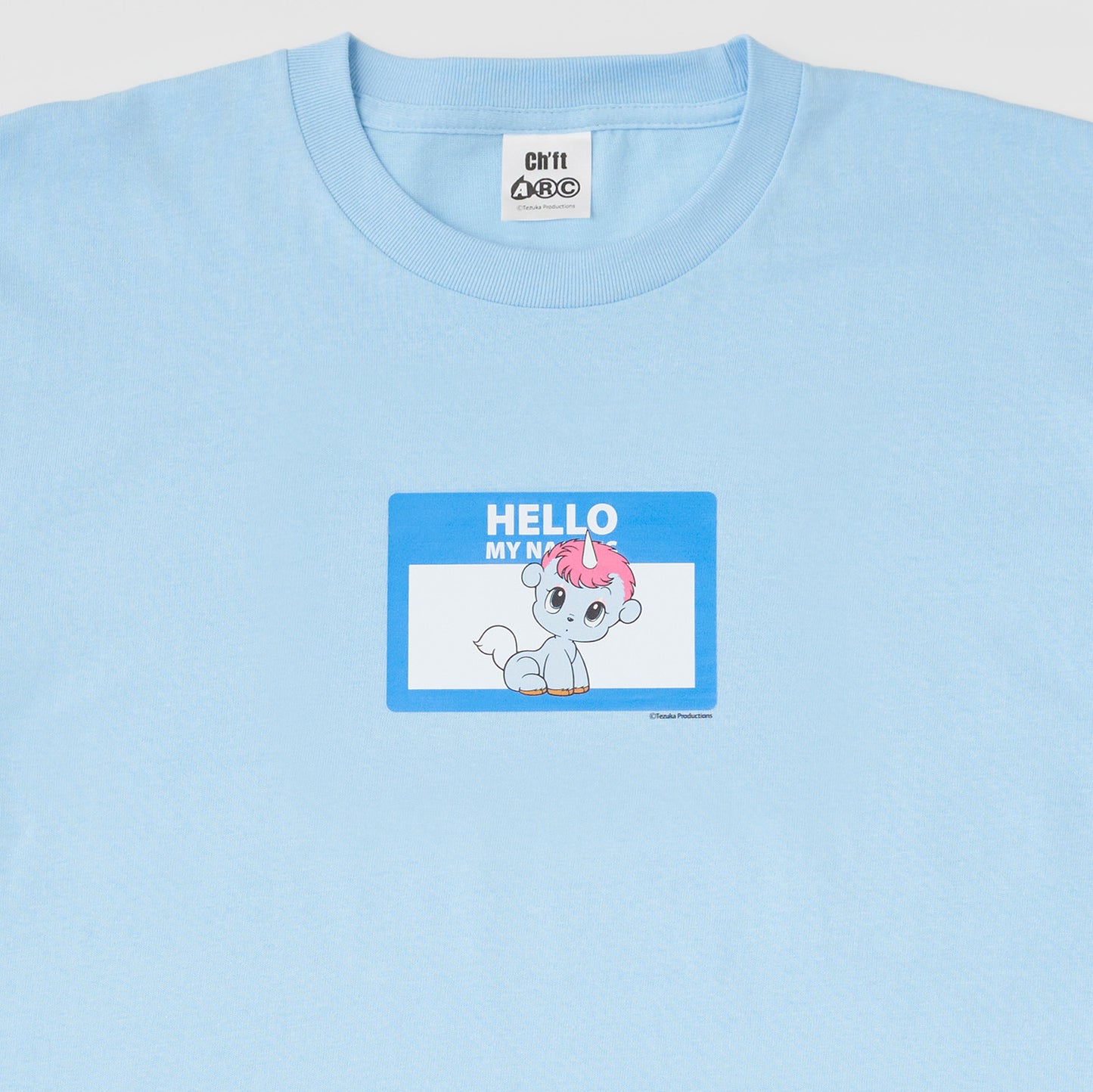 ＜ARC＞HELLO MY NAME IS（ユニコ）Ⅰ　Tシャツ　BLUE