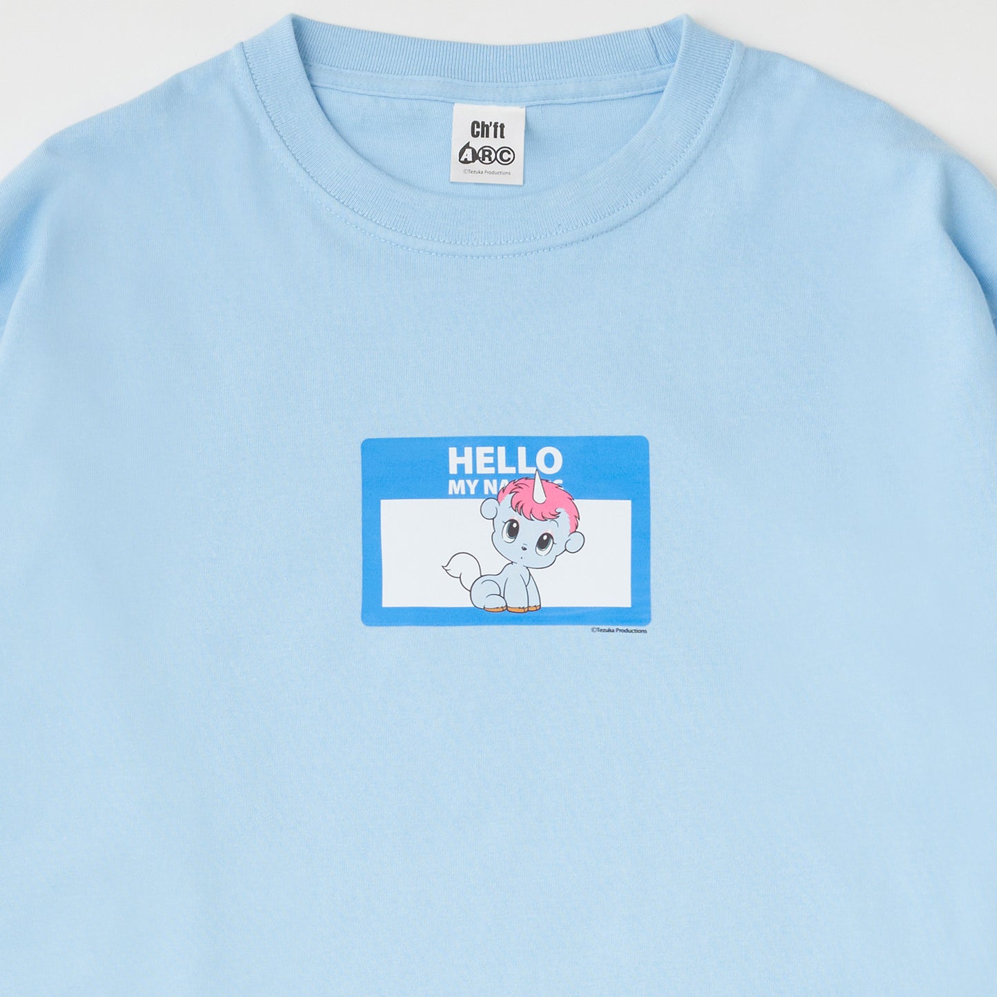 【受注商品】＜ARC＞HELLO MY NAME IS（ユニコ）Ⅰ　ロンT　BLUE【お届けは4月中旬より順次】