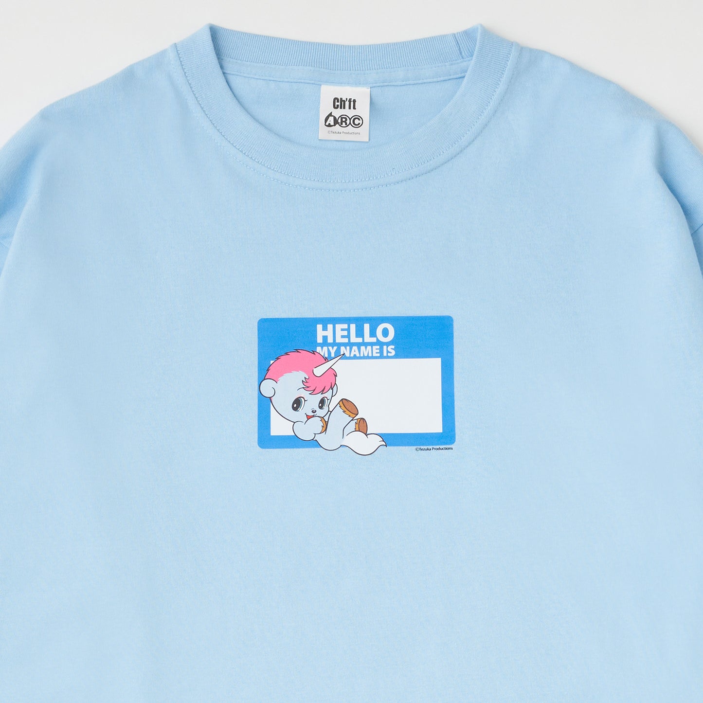 【受注商品】＜ARC＞HELLO MY NAME IS（ユニコ）Ⅱ　ロンT　BLUE【お届けは4月中旬より順次】