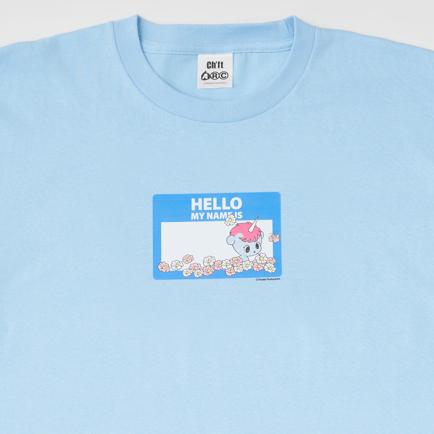 ＜ARC＞HELLO MY NAME IS（ユニコ）Ⅲ　Tシャツ　BLUE