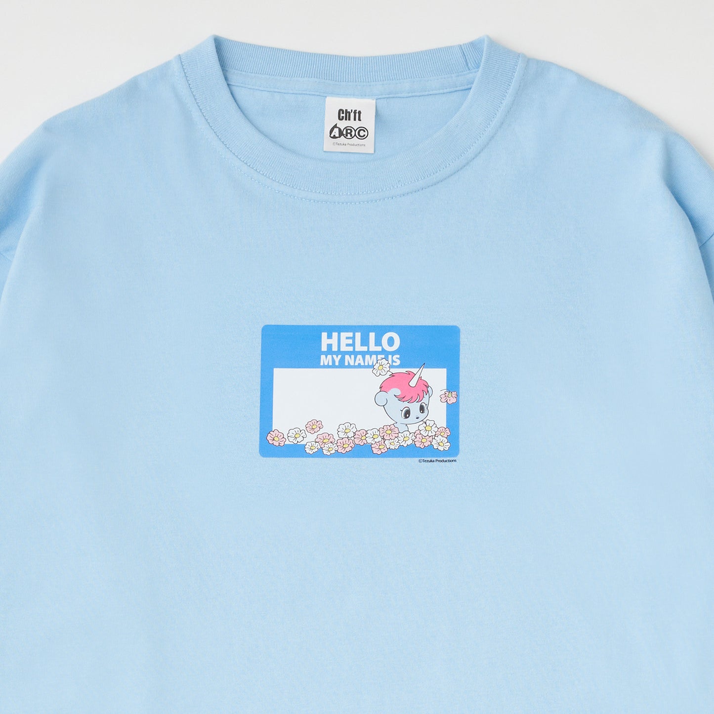 【受注商品】＜ARC＞HELLO MY NAME IS（ユニコ）Ⅲ　ロンT　BLUE【お届けは4月中旬より順次】