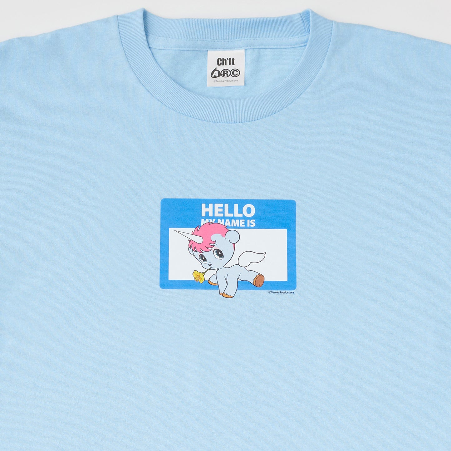 【受注商品】＜ARC＞HELLO MY NAME IS（ユニコ）Ⅳ　Tシャツ　BLUE【お届けは4月中旬より順次】
