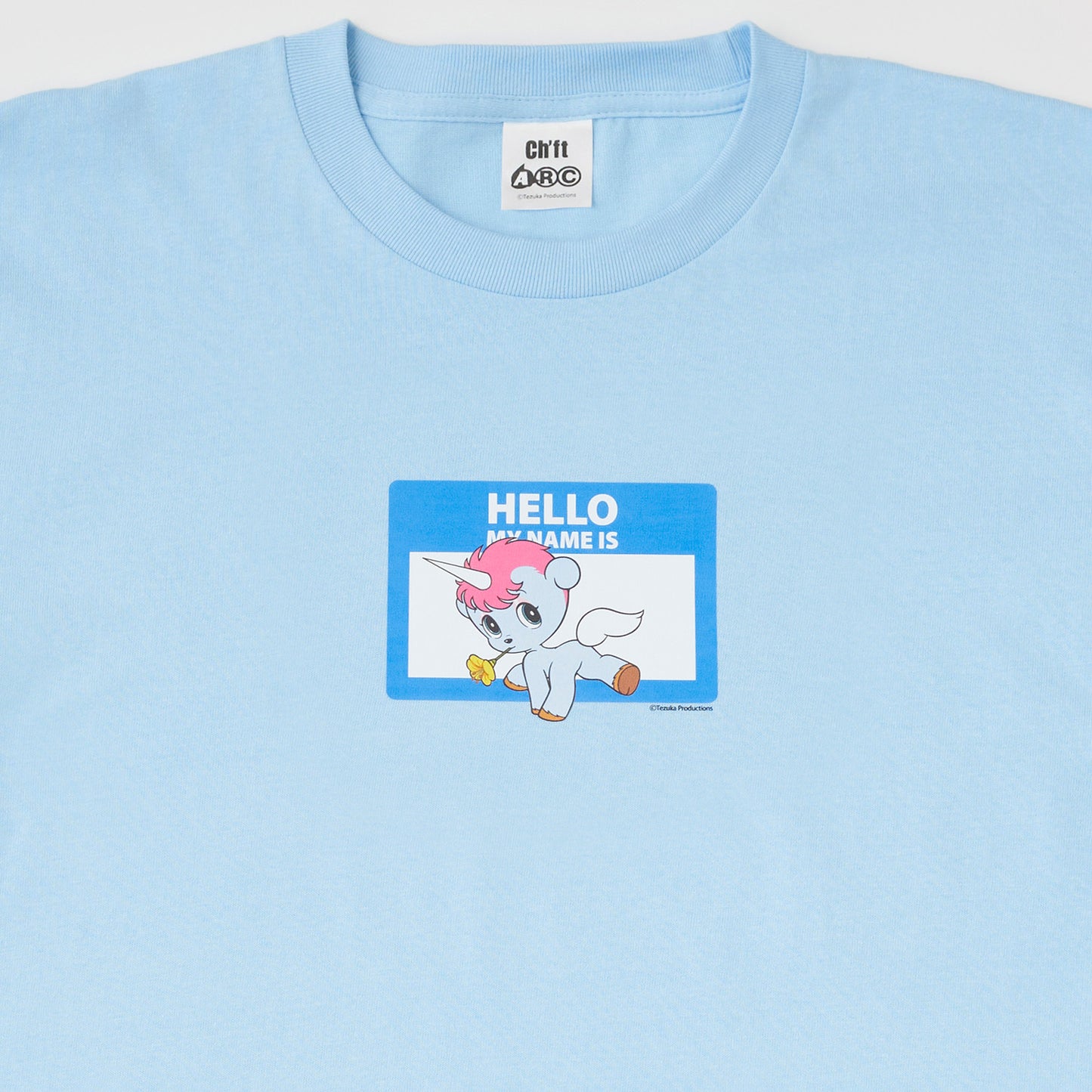 ＜ARC＞HELLO MY NAME IS（ユニコ）Ⅳ　Tシャツ　BLUE