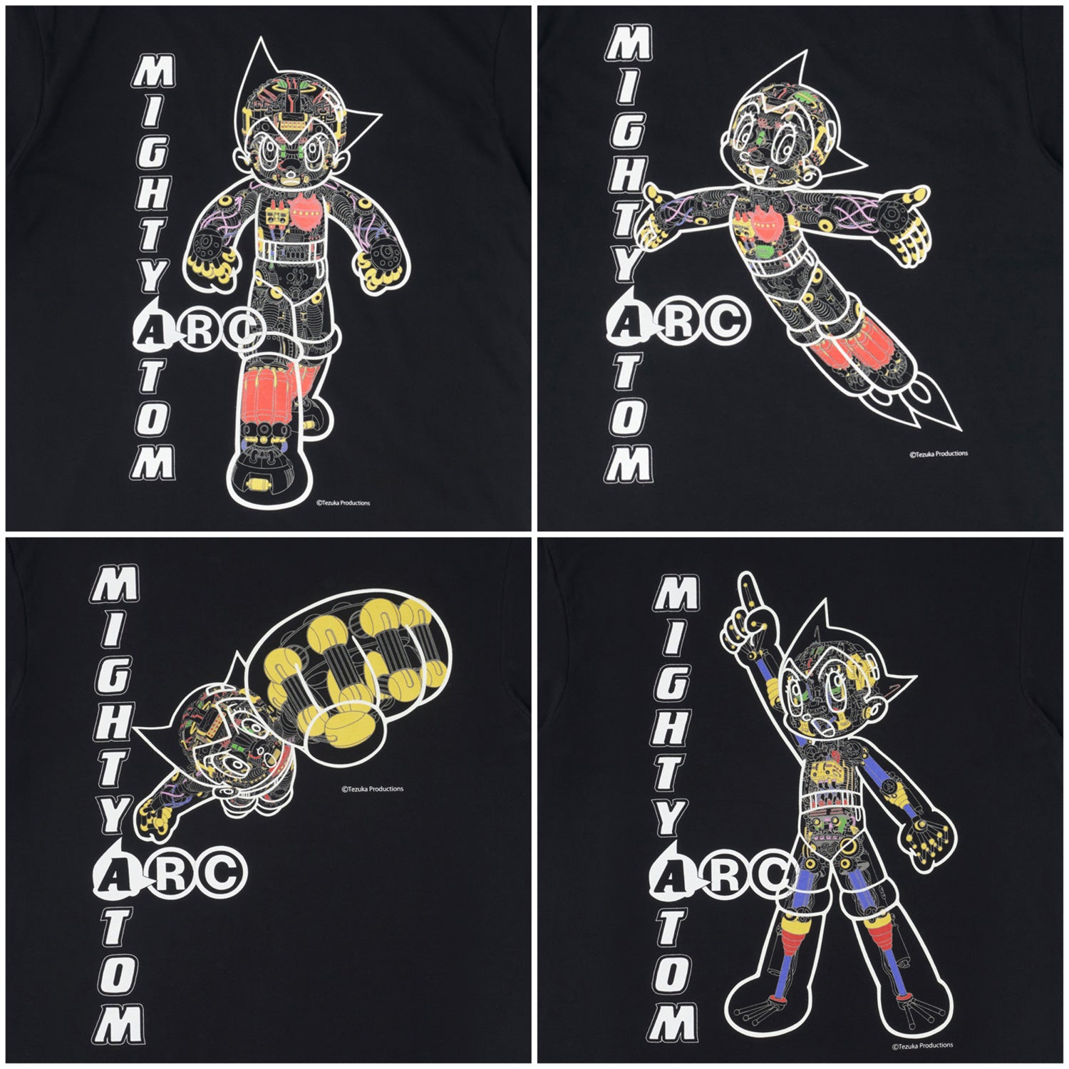 ＜ARC＞OPEN HEART MIGHTY ATOM　フルスケルトンTシャツ