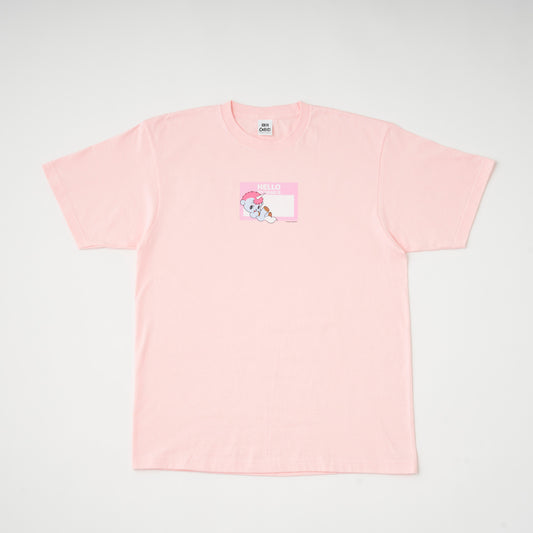 【受注商品】＜ARC＞HELLO MY NAME IS（ユニコ）Ⅱ　Tシャツ　PINK【お届けは4月中旬より順次】