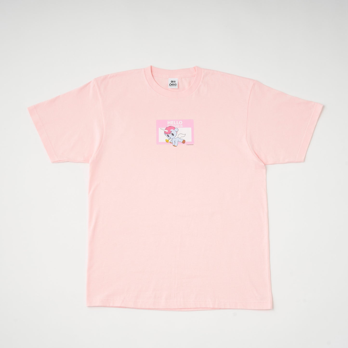 ＜ARC＞HELLO MY NAME IS（ユニコ）Ⅳ　Tシャツ　PINK