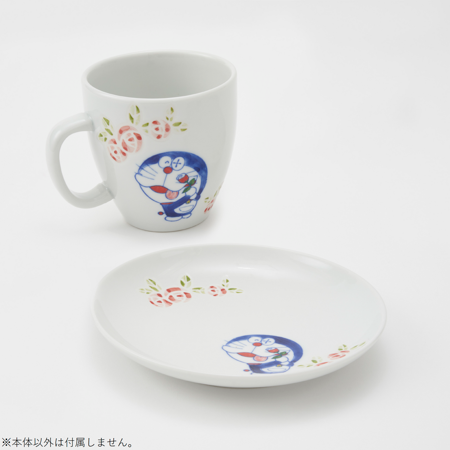 ドラえもんマグカップ　バラ